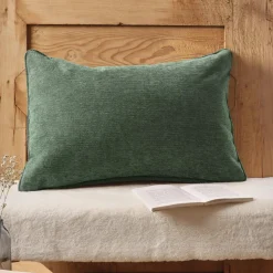 Coussin rectangulaire tissé (40 x 60 cm) Magnus Vert romarin