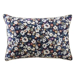 Coussin rectangulaire velours (40 x 60 cm) Dolores Bleu