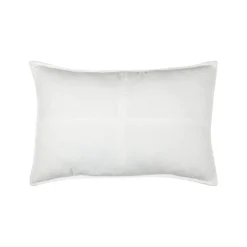 Coussin rectangulaire velours (40 x 60 cm) Dandy Ecru