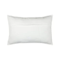 Coussin rectangulaire velours (40 x 60 cm) Dandy Ecru