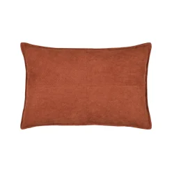 Coussin rectangulaire velours (40 x 60 cm) Dandy Terracotta