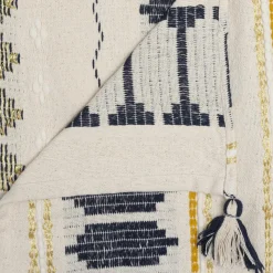 Couvre-lit coton (260 x 240 cm) Ilabay Beige