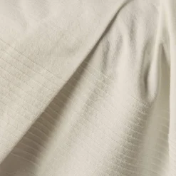 Couvre-lit coton tissé (180 x 220 cm) Léa Beige pampa