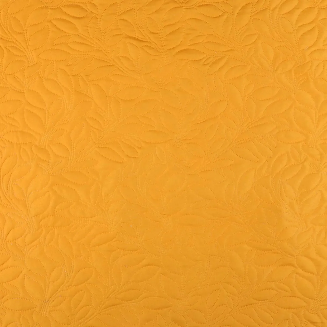 Couvre-lit et taies d'oreiller (260 x 240 cm) Cassandre Jaune curry