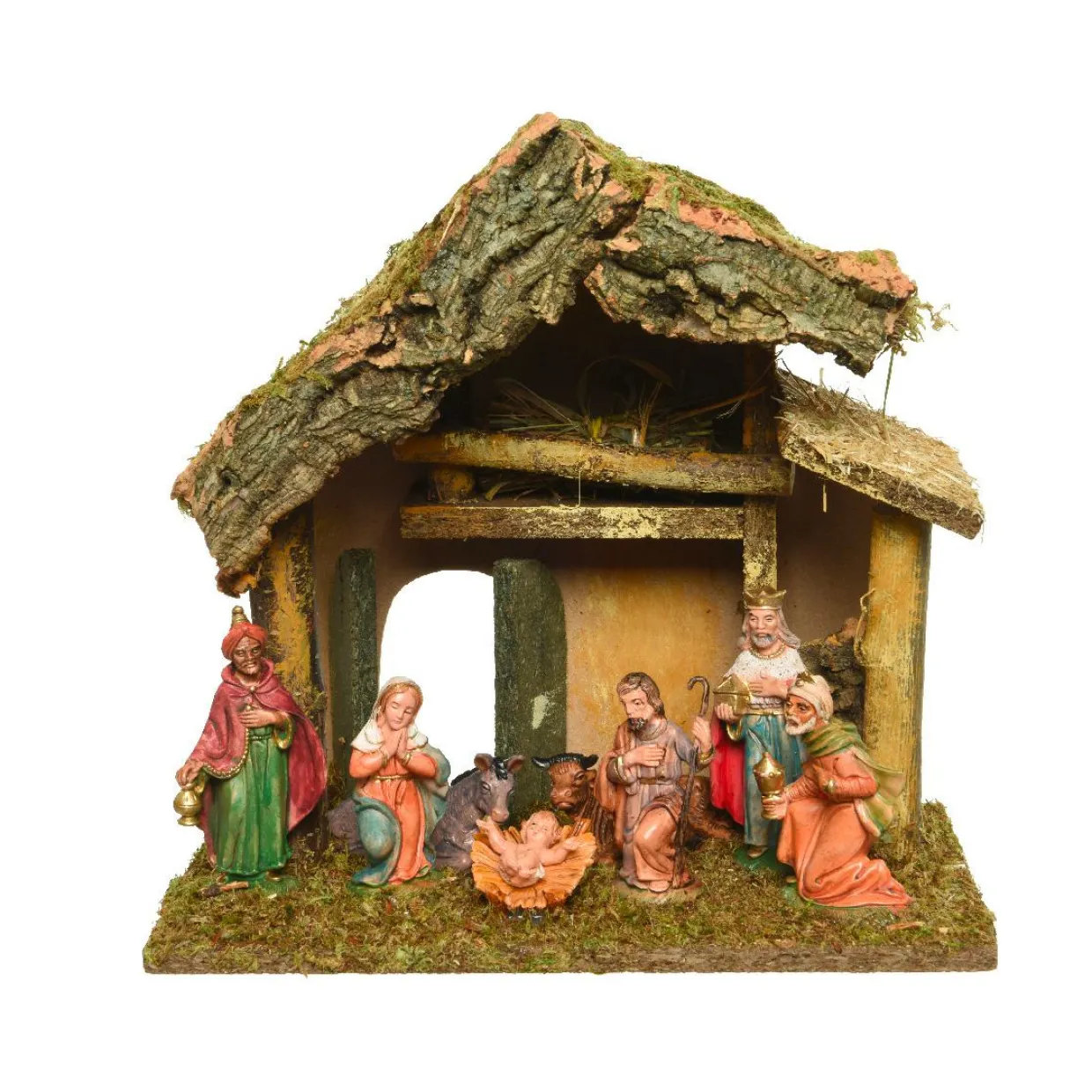 Crèche complète (Hauteur 26 cm) Sainte-Sophie