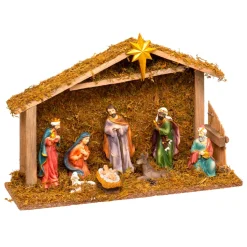Crèche de Noël complète (H35 cm) Saint-Basile