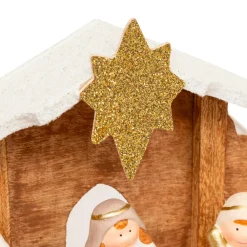 Crèche de Noël complète (H16 cm) Saint-Amaury