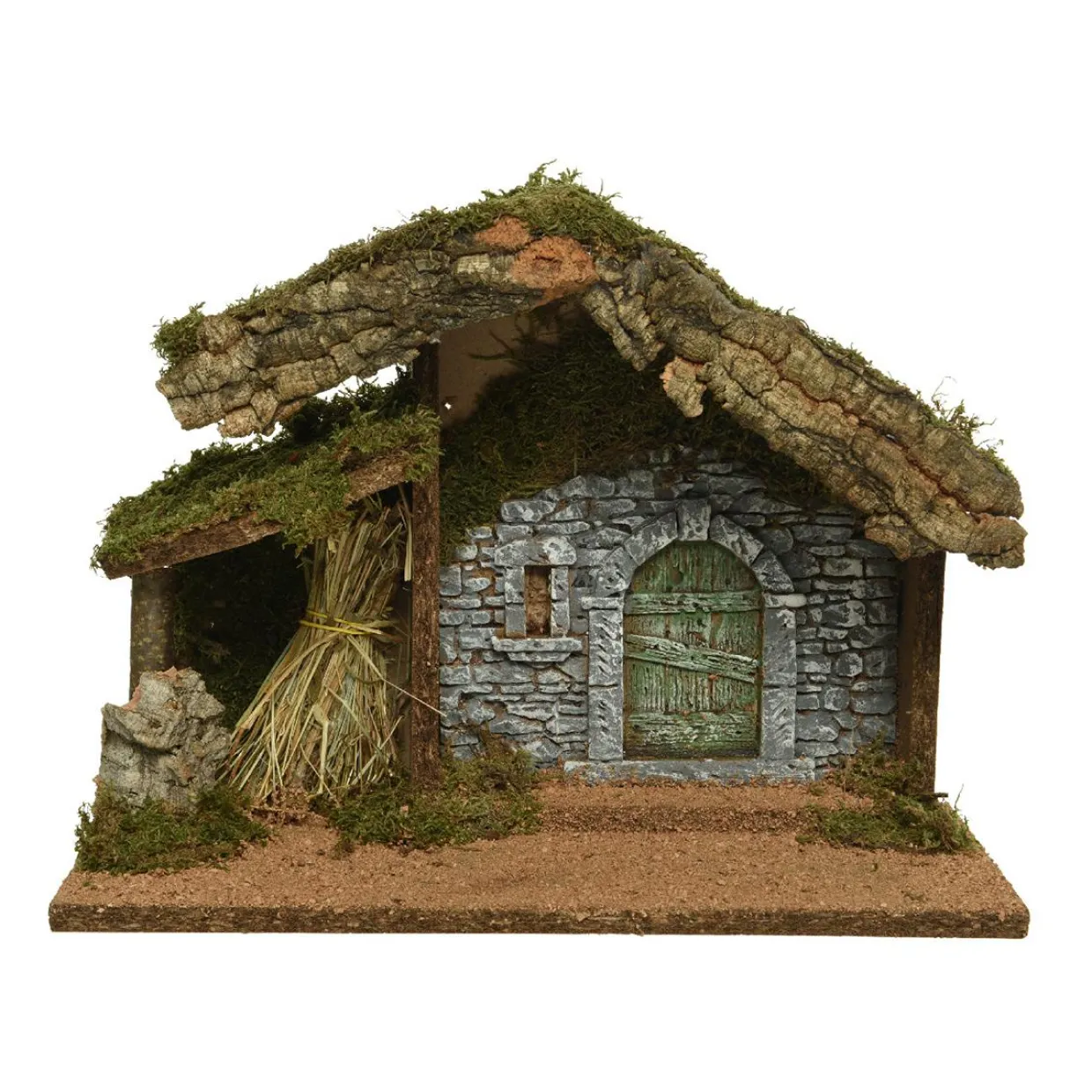 Crèche de Noël lumineuse vide (H27 cm) Saint-Edouard