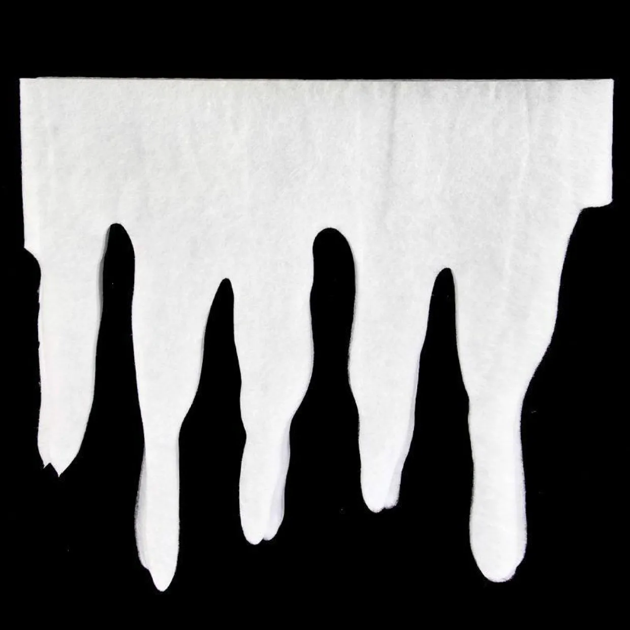 Décor de Noël pour fenêtre Guirlande glaçons