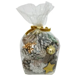 Décorations de Noël à parsemer (110 gr) Nature Or