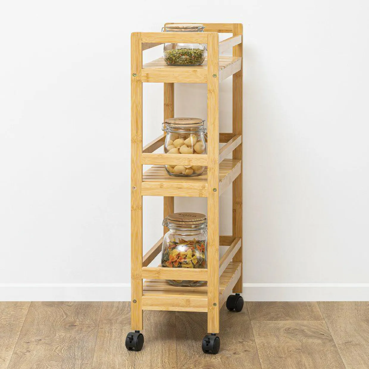 Desserte 3 niveaux (22 x H80 cm) Linha Naturelle