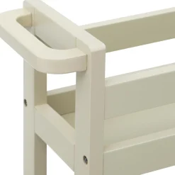 Desserte à roulettes 3 niveaux (40 x 15 x 75 cm) Colorama Beige