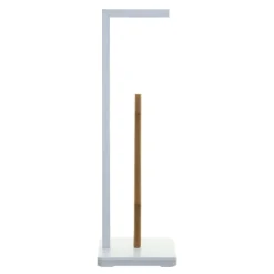 Dérouleur et Réserve papier toilette Natureo Blanc