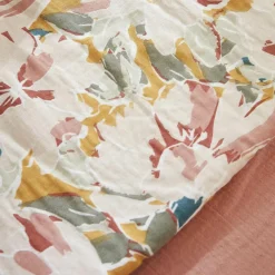 Edredon gaze de coton (90 x 200 cm) April Mullticolore