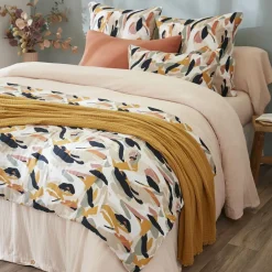 Edredon gaze de coton (90 x 200 cm) Mathilda Mullticolore