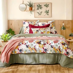 Edredon gaze de coton (90 x 200 cm) Azel Multicolore