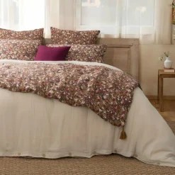 Edredon gaze de coton (90 x 200 cm) Constance Camel