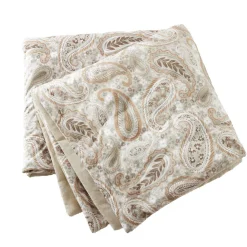 Edredon velours (90 x 220 cm) Dolores Beige