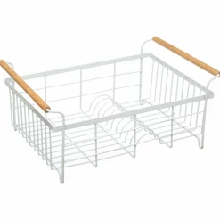 Egouttoir en métal (43 x 32 cm) Modern Blanc