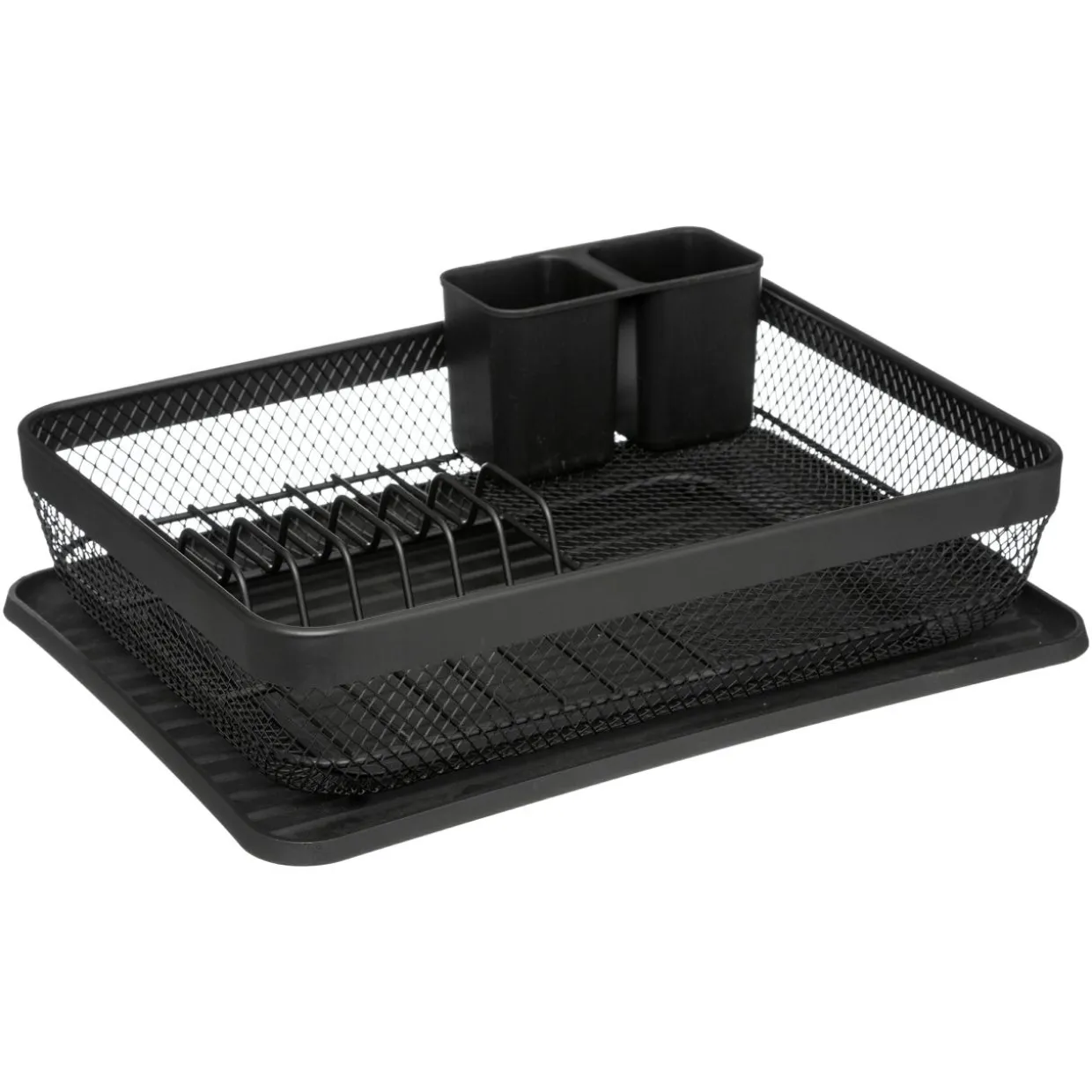 Egouttoir vaisselle en métal (43 x H13 cm) Mayaj Noir