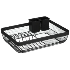 Egouttoir vaisselle en métal (43 x H13 cm) Mayaj Noir