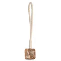 Embrasse rideau bois Zebra Beige