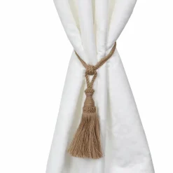 Embrasse rideau jute Alienor Beige