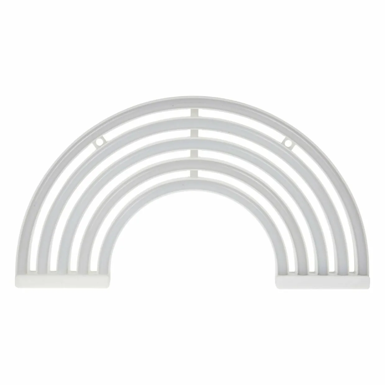 Enseigne lumineuse néon à piles (H16 cm) Arc en Ciel Multicolore