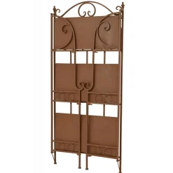 Etagère à fleurs d'extérieur pliable en mosaïque (H118 cm) Madrid Marron