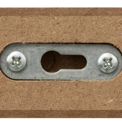 Etagère d'angle en bois (25 cm) Blanc