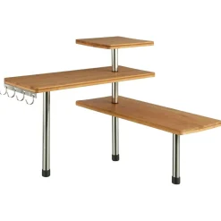 Etagère d'angle (H39 cm) Vahina Naturelle