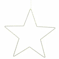 Etoile lumineuse à suspendre 130 LED (D38 cm) Kais Blanc chaud