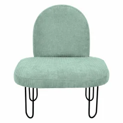 Fauteuil enfant velours (H50 cm) Augustin Vert