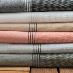 Fouta coton recyclé (100 x 200 cm) Beach Ecru