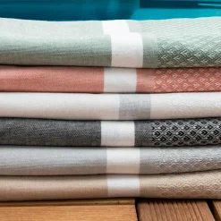 Fouta coton recyclé (100 x 200 cm) Selma Blanche