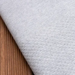 Fouta coton recyclé (200 x 200 cm) Ecume Grise