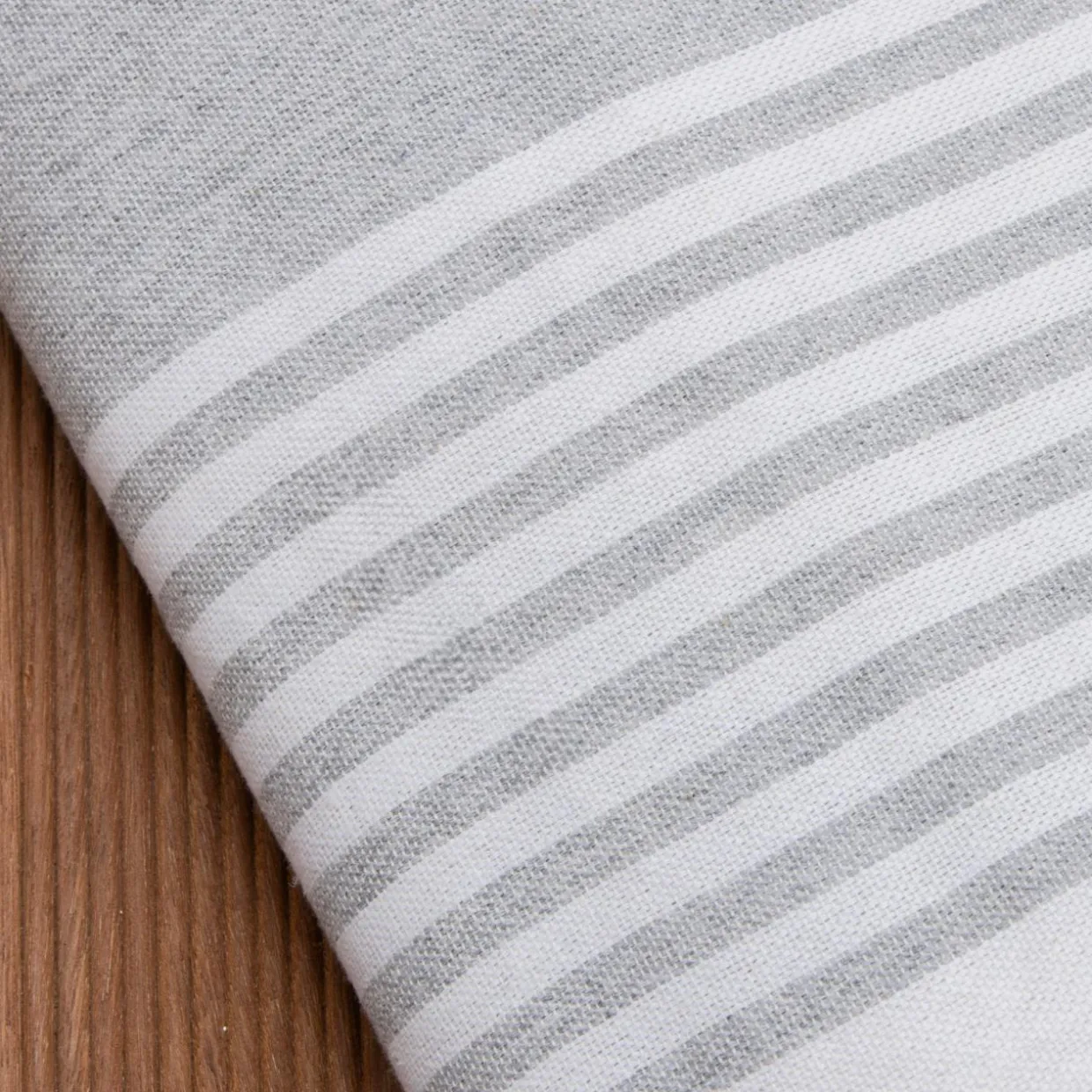 Fouta coton recyclé (200 x 200 cm) Summer Grise