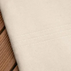 Fouta coton recyclé (100 x 200 cm) Sunshine Ecru