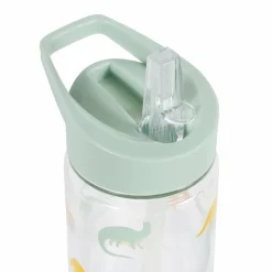 Gourde enfant plastique (17,5 cm) Dino Verte