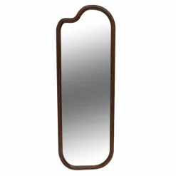 Grand miroir mural en bois (H173 cm) Calcutta Bois foncé