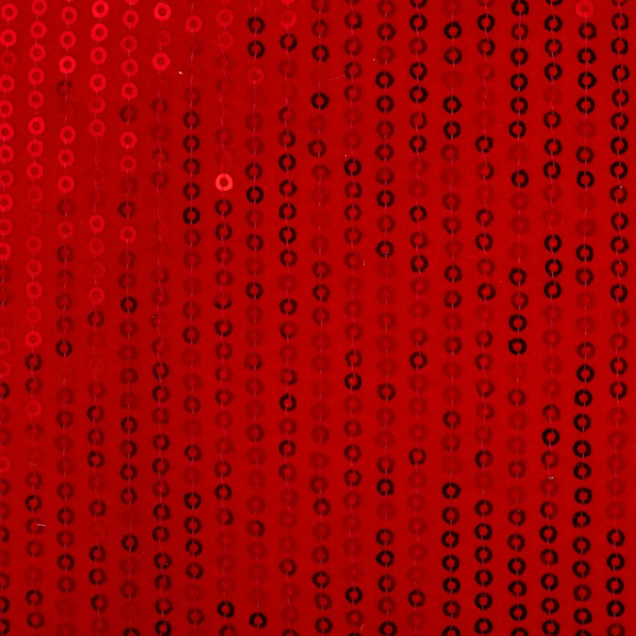 Grand nœud de Noël (H47 cm) Prestige sequins Rouge