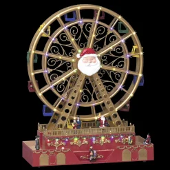 Grande roue lumineuse et musicale Visage