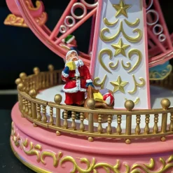 Grande roue lumineuse et musicale à piles Féery