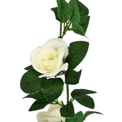Guirlande artificielle rose (230 cm) Naki Blanche
