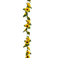 Guirlande artificielle tournesol (180 cm) Naki Jaune