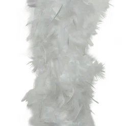 Guirlande Boa en plumes (184 cm) Deluxe Blanc