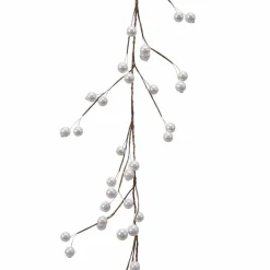 Guirlande de Baie laquée (150 cm) Elycia Perle
