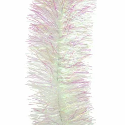 Guirlande de Noël (D10 cm) Candy Blanc irisé