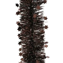 Guirlande de Noël (D9 cm) étoilée Alpine Noir truffé