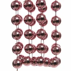 Guirlande de perle (270 cm) Dana Vieux rose